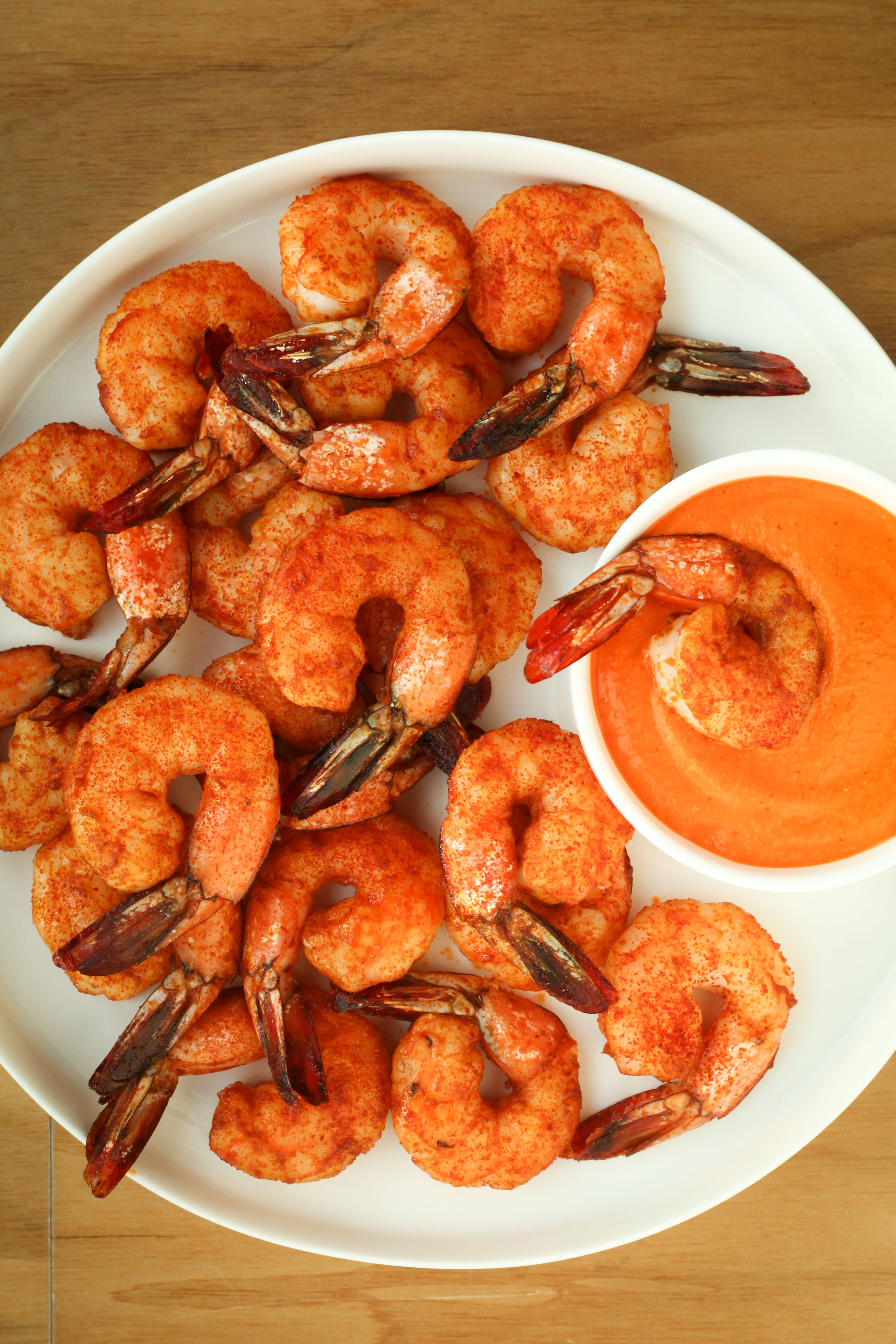 Roasted Catalan Shrimp With Romesco Sauce (Paleo/Whole30) | A Modest Feast | @amodestfeast